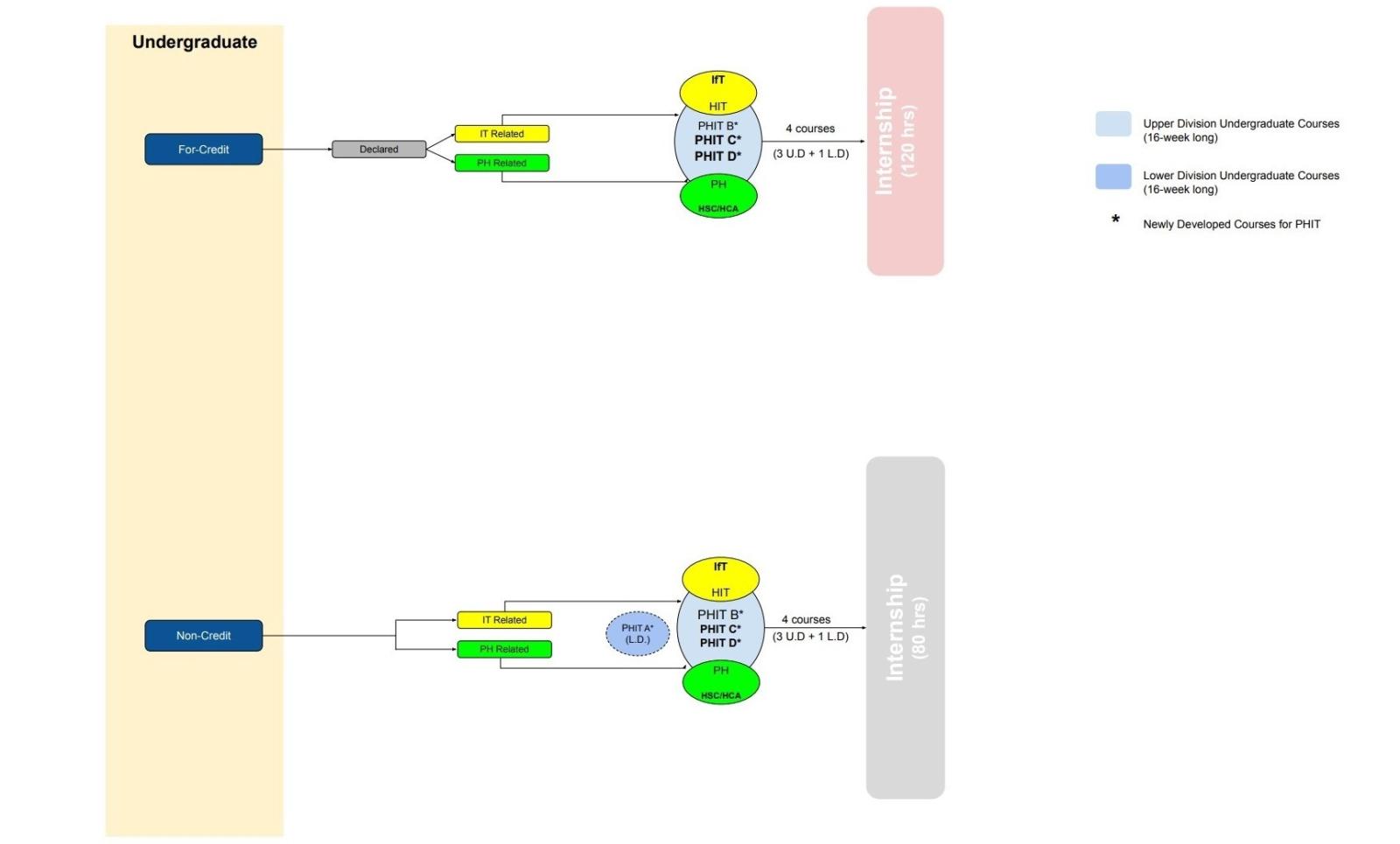 Undergraduate Certificate in PHIT Diagram number 1