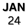 jan 24 button JAN 24