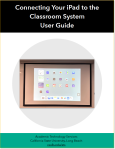 connect-ipad to classroom user guide