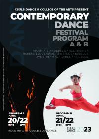 CSULB Dance & College of the Arts Present Contemporary Dance Festival Program A & B