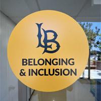 New sign for the Office of Belonging and Inclusion New sign for the Office of Belonging and Inclusion
