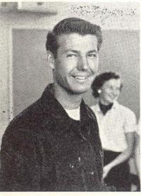 Dale Fairbanks, freshman class president, fall 1953 Dale Fairbanks, freshman class president, fall 1953