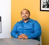 Eduardo Leyva man sitting
