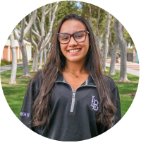 Student smiling for photo