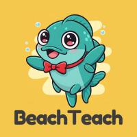 Remi, the Beach Teach chatbot, wearing a red bowtie