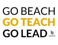 Go Beach Go Teach Go Lead