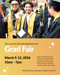 CSULB Grad Fair, March 9-12, 2026
