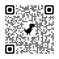 dinosaur in a field of dots