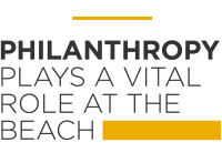 Philanthropy plays a vital role at the Beach