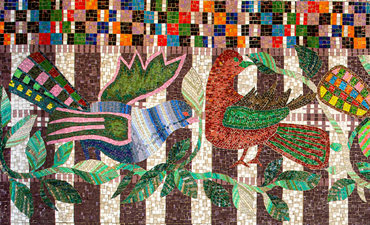 millard sheets mosaic mural 1975