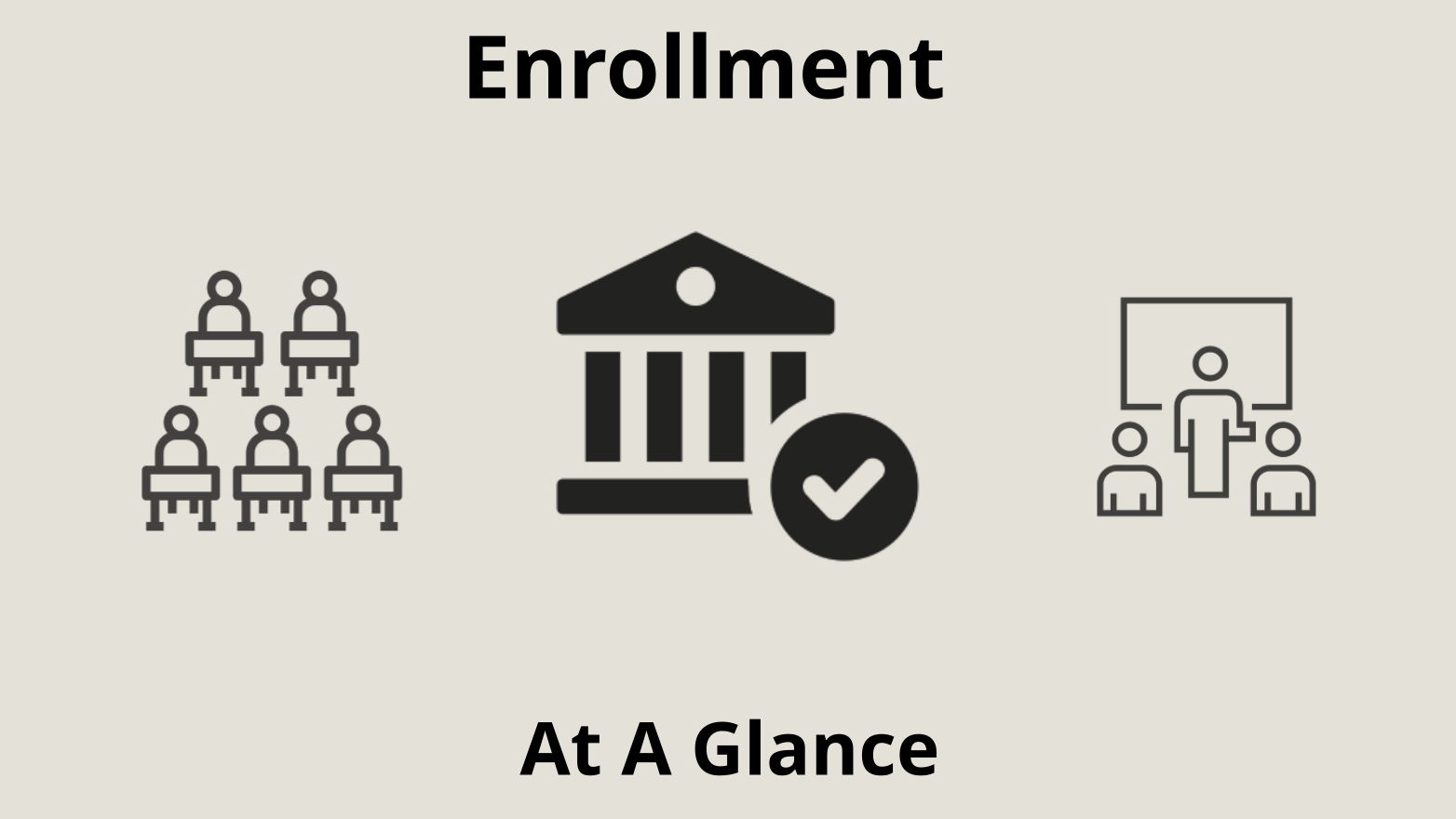 Enrollment at a glance