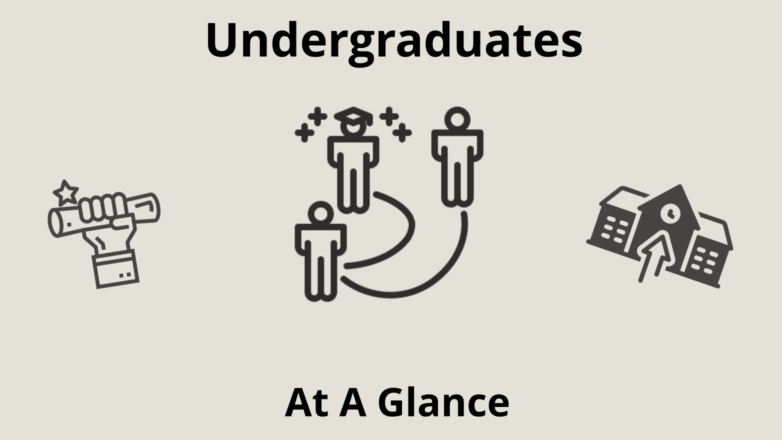 Undergraduate Admissions at a glance